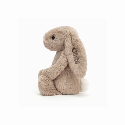 Jellycat Bashful Beige Bunny Medium USA | 59016BGZQ